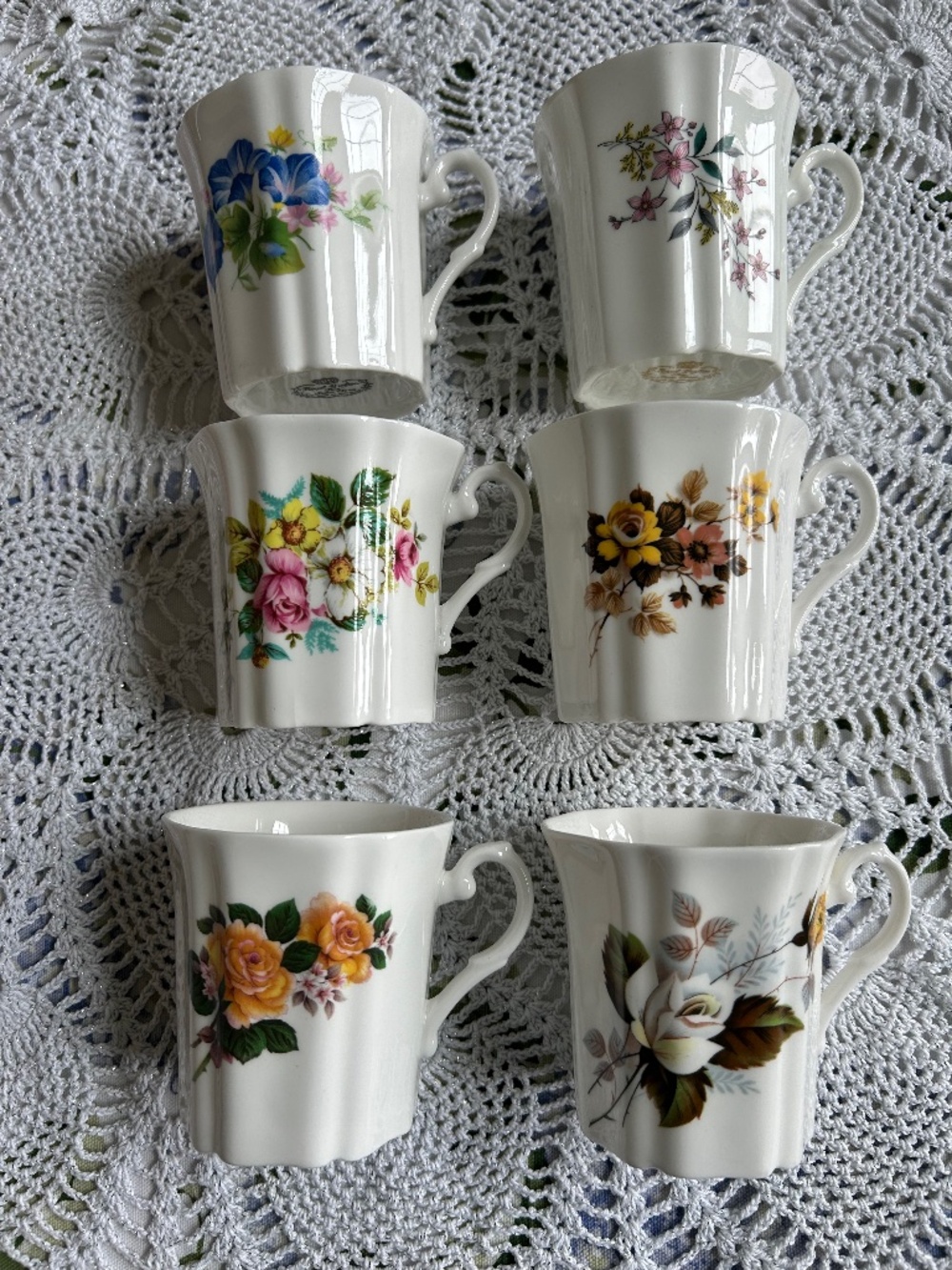 SET of 6 Royal Grafton Mugs